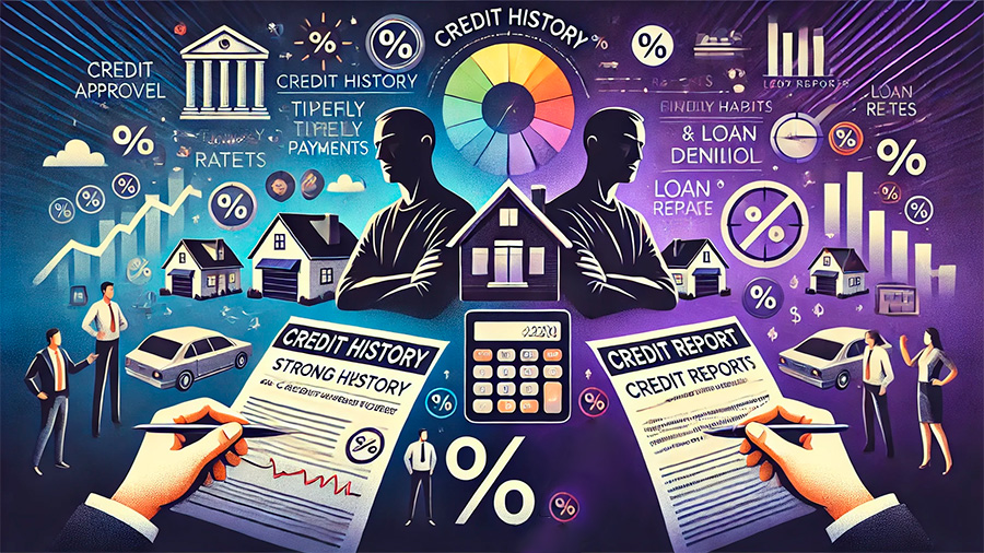 Credit history affects