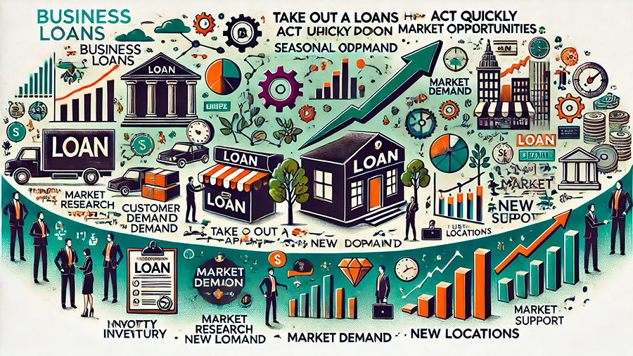 Loans enable businesses